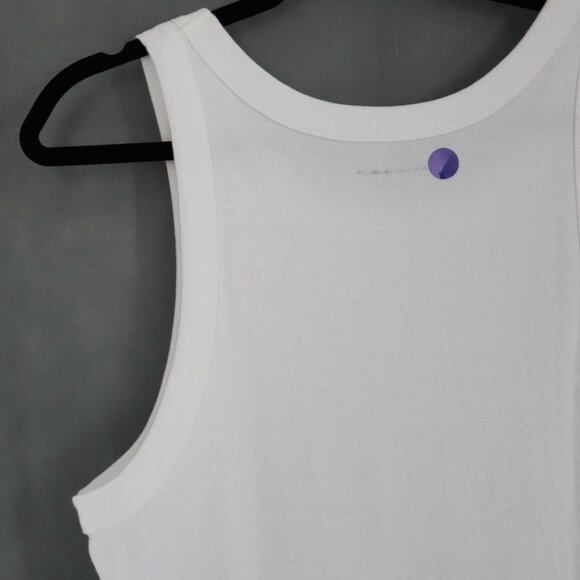 J. Crew Perfect Fit Tank Top Womens White Minimalist Casual Layering Beach NWD - Picture 4 of 8